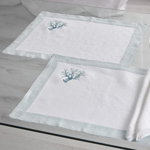 Комплект столовых принадлежностей Linen Coral