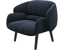  Кресло Fusion - Frisco 2065 Ткань тёмно-синего цвета , фото № 1