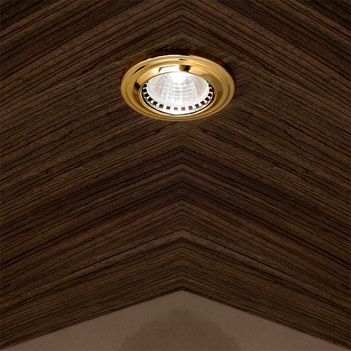  Встраиваемый светильник Masiero Brass & Spots VE 865 gold , фото № 1