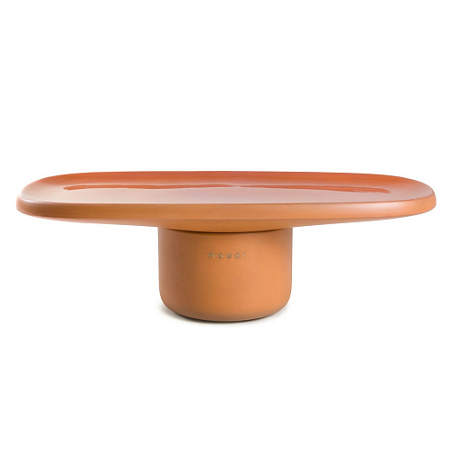  Журнальный стол Moooi Obon Rectangular Low Terracotta , фото № 1