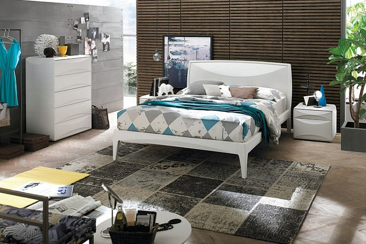  Итальянская деревянная кровать SIDNEY , фото № 1