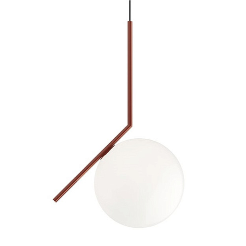  Подвесной светильник Flos Ic Lights IC Lights S2 red burgundy F3176035 , фото № 1