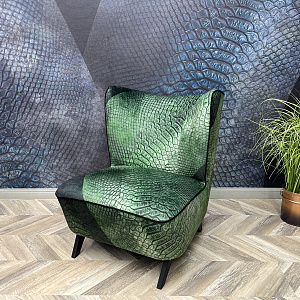 Кресло Bloom с пуфом