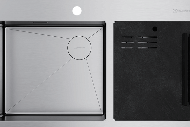  Мойка Omoikiri Akisame 86-2 Side-IN , фото № 3