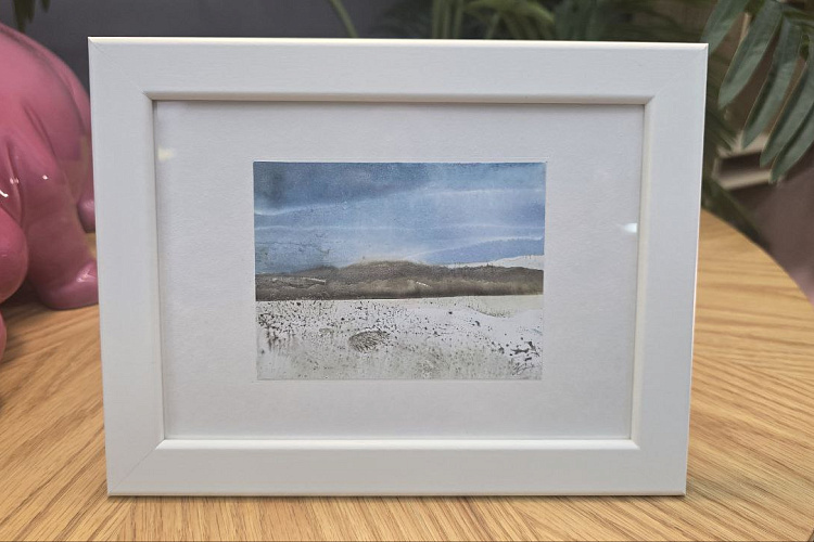  Монотипия в рамке , фото № 1