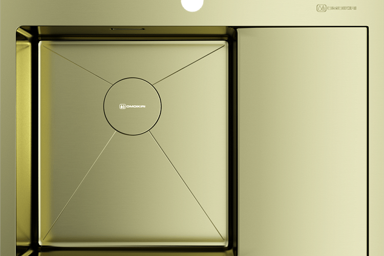  Мойка Omoikiri Akisame 65-L-LG , фото № 3