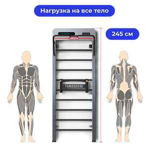 Многофункциональная шведская стенка Yamaguchi Smart Wall 245 см
