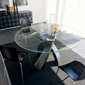 Стол фиксированный  Eliseo 8028 8028 FSV Glass