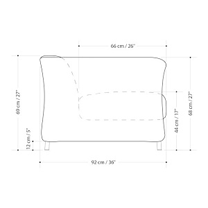 Диван угловой La Scala