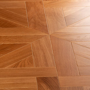 Модульный паркет LabArte инженерный Дуб Original №3-65 443*443*15/3 лак Хани