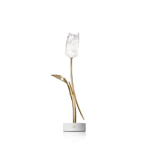 Настольная лампа Slamp Tulip Battery white