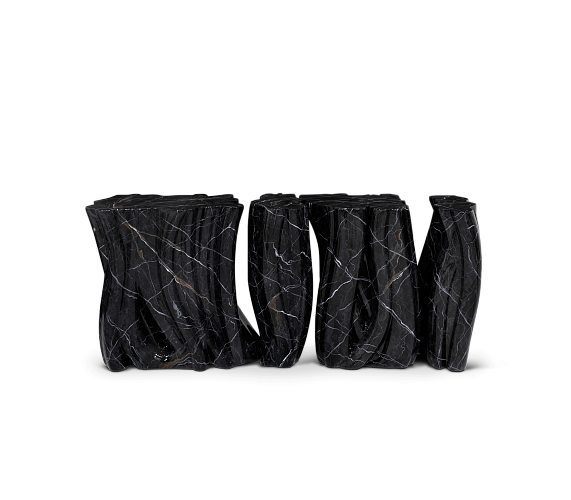  Дизайнерская консоль Monochrome faux-marble , фото № 2