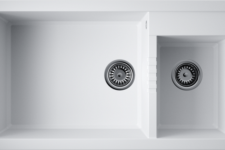  Мойка Omoikiri Tedori 86-2-LB-WH , фото № 3