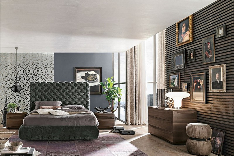  Итальянская двуспальная кровать CHANTAL ALTO , фото № 2