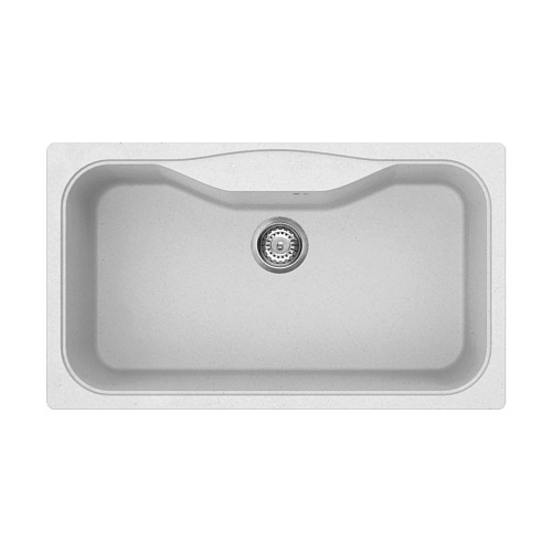  Мойка Maru 86-WH Tetogranit/белый , фото № 1