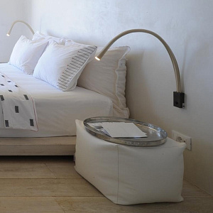 Настенный светильник Contardi FLEXILED FLEXILED AP L90 nickel/brown ACAM.000873