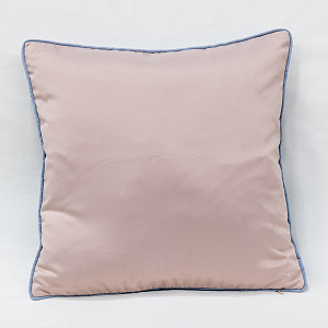 Подушка декоративная розово-голубая