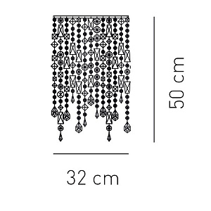 Настенный светильник Axo Light Marylin AP MARYLI Black APMARYLINENIE27