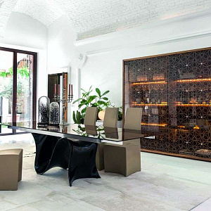 Итальянский стол Wave производства 100% Made in Italy.
Бренд Tonin Casa.